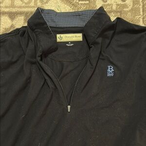Donald Ross Black Polo Shirt for Men